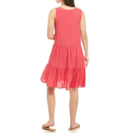 NWT Sleeveless Summer Mini Tiered Dress - Picture 3 of 3